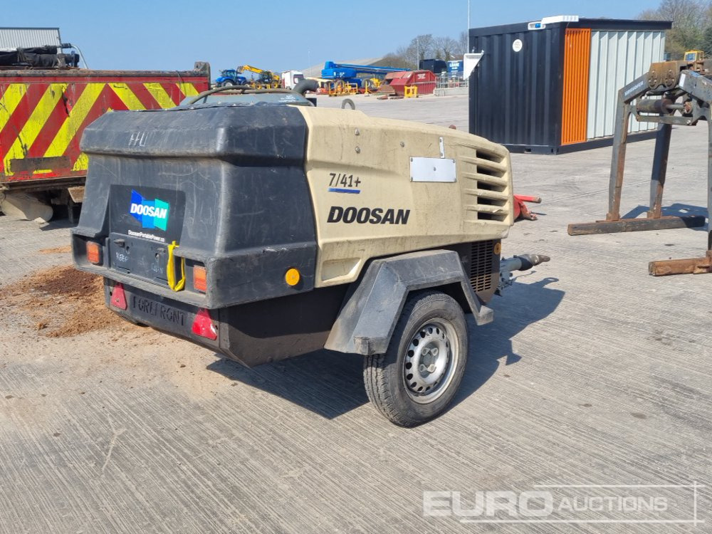 2012 Doosan 741+ - Air compressor: picture 5 2012 Doosan 741+ - Air compressor: picture 5