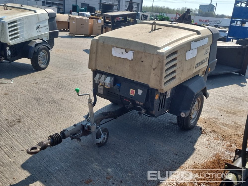 2012 Doosan 741+ - Air compressor: picture 1 2012 Doosan 741+ - Air compressor: picture 1