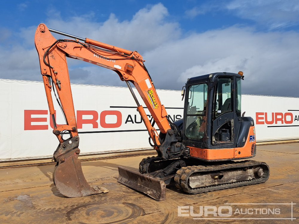 2012 Hitachi ZX60USB-3 CLR - Mini excavator: picture 1 2012 Hitachi ZX60USB-3 CLR - Mini excavator: picture 1