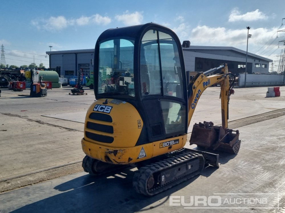2012 JCB 8018 - Mini excavator: picture 5 2012 JCB 8018 - Mini excavator: picture 5
