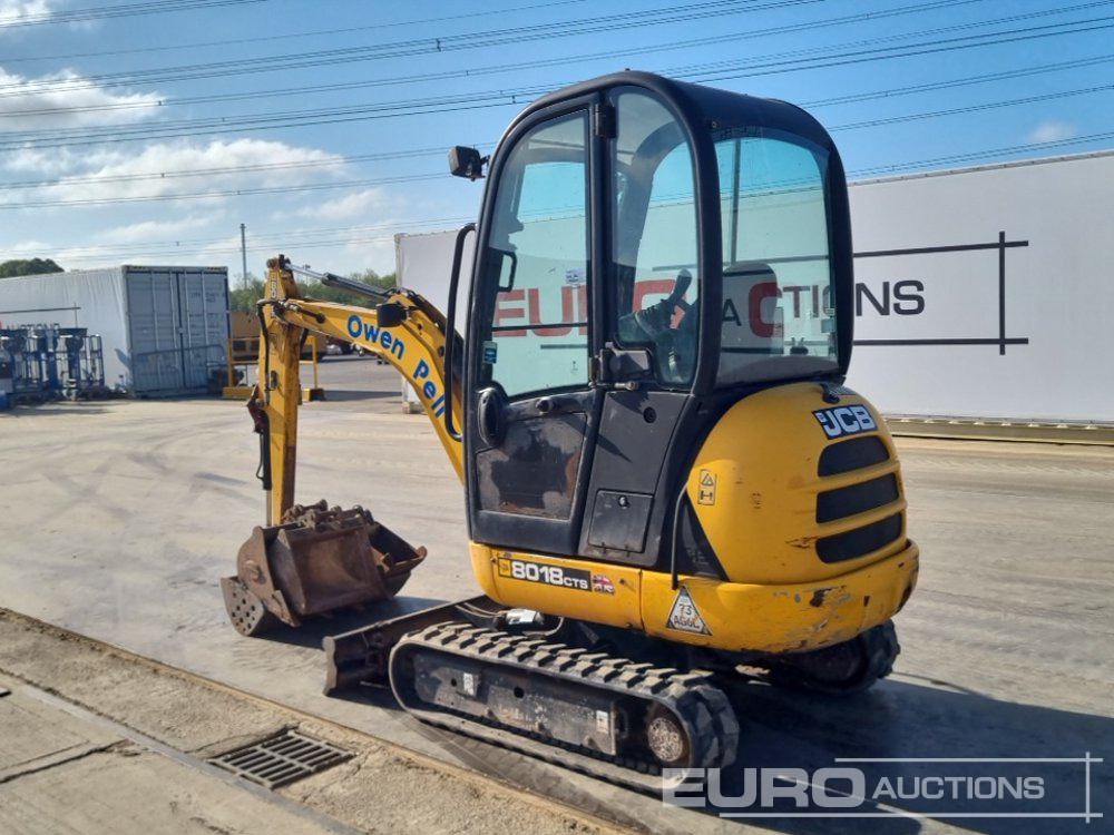 2012 JCB 8018 - Mini excavator: picture 3 2012 JCB 8018 - Mini excavator: picture 3