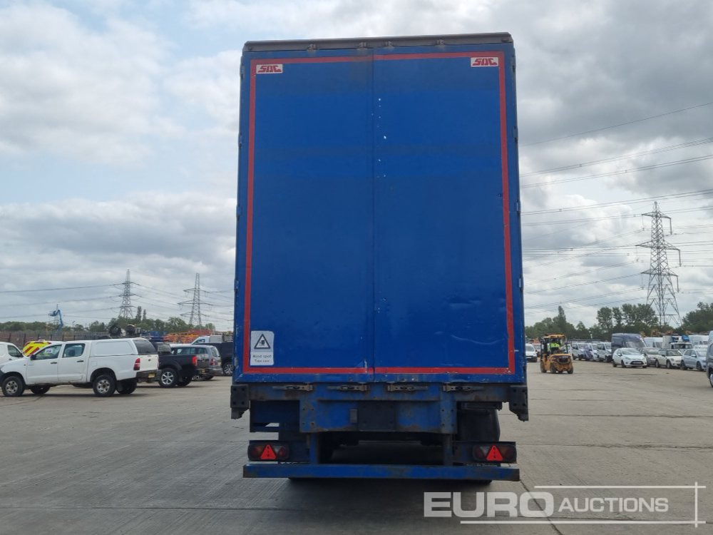 2012 SDC Tri Axle Curtainsider Trailer (Plating Certificate Available) - Curtainsider semi-trailer: picture 4 2012 SDC Tri Axle Curtainsider Trailer (Plating Certificate Available) - Curtainsider semi-trailer: picture 4