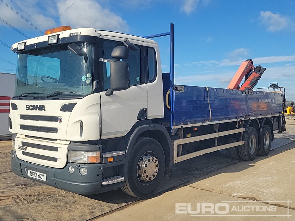 2012 Scania P280 - Dropside/ Flatbed truck: picture 1 2012 Scania P280 - Dropside/ Flatbed truck: picture 1