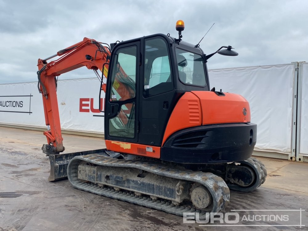 2013 Kubota KX080-3 - Mini excavator: picture 3 2013 Kubota KX080-3 - Mini excavator: picture 3