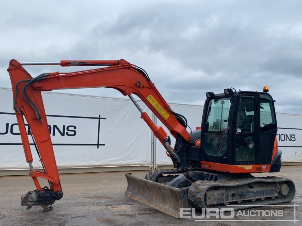 2013 Kubota KX080-3 - Mini excavator: picture 1 2013 Kubota KX080-3 - Mini excavator: picture 1