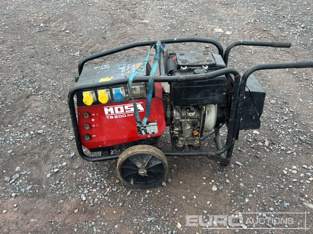 2013 Mosa TS200 Diesel Welder/Generator, Yanmar Engine - Generator set: picture 4 2013 Mosa TS200 Diesel Welder/Generator, Yanmar Engine - Generator set: picture 4