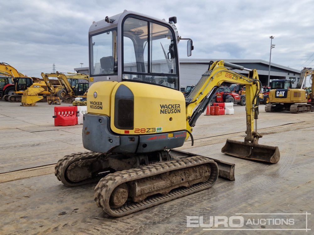 2013 Wacker Neuson 28Z3 - Mini excavator: picture 5 2013 Wacker Neuson 28Z3 - Mini excavator: picture 5