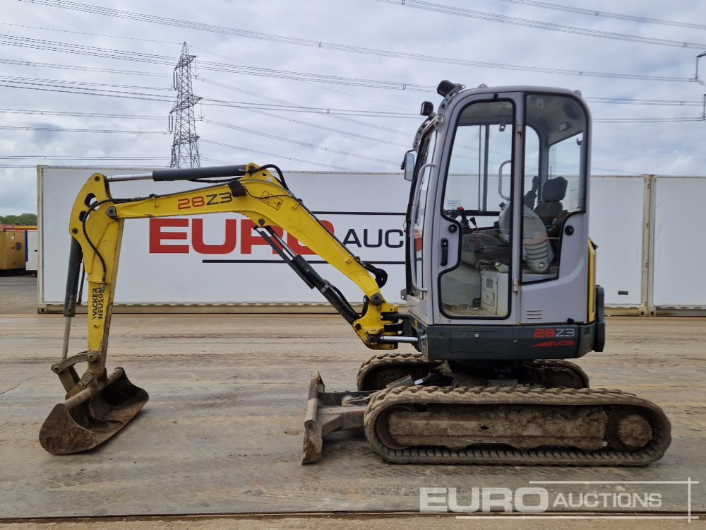 2013 Wacker Neuson 28Z3 - Mini excavator: picture 2 2013 Wacker Neuson 28Z3 - Mini excavator: picture 2