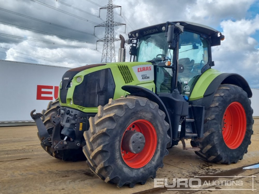 2014 Claas Axion 850 - Farm tractor: picture 1 2014 Claas Axion 850 - Farm tractor: picture 1