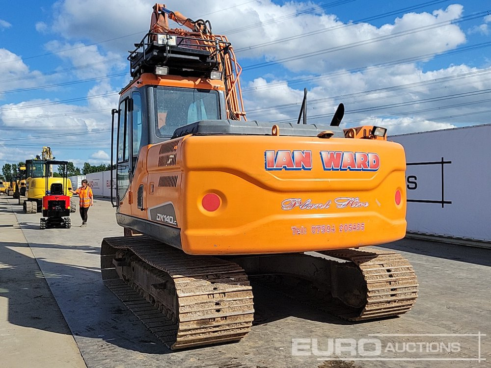 2014 Doosan DX140LC-3 - Crawler excavator: picture 3 2014 Doosan DX140LC-3 - Crawler excavator: picture 3
