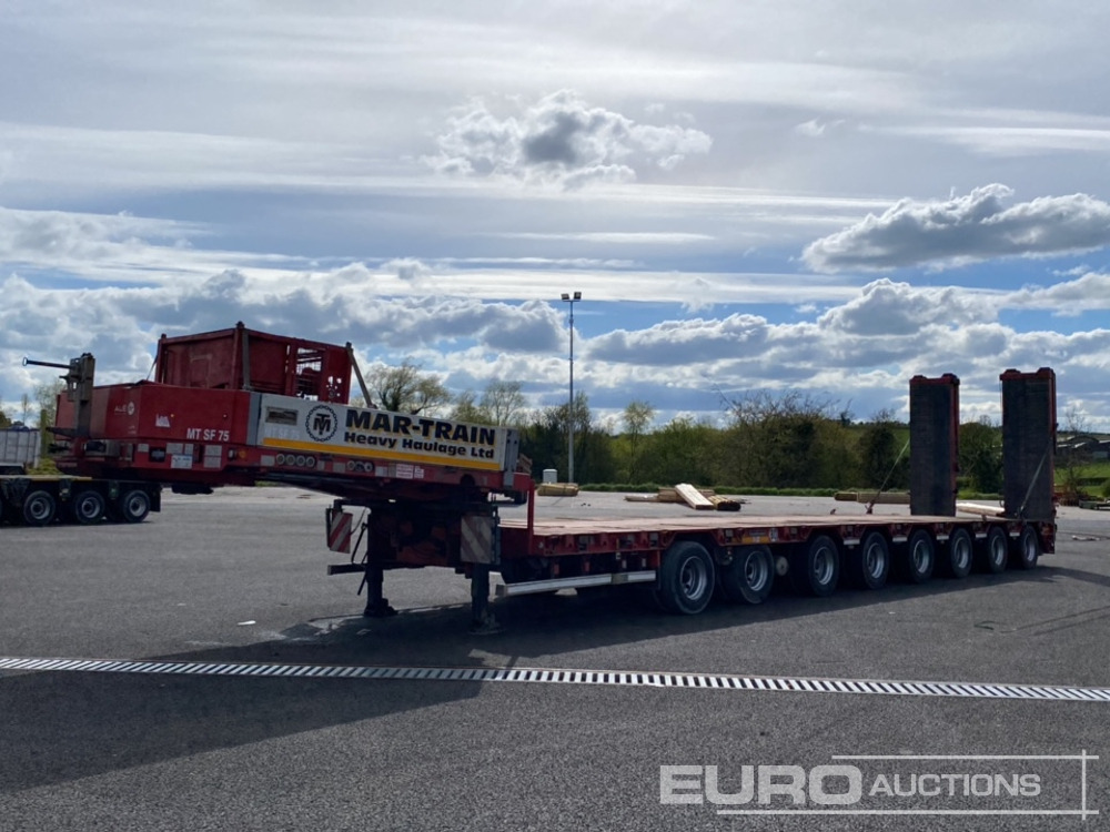 2014 Goldhofer 8 Axle Double Extending Stepframe Low Loader Trailer, Hydraulic Rear Steering, Hydraulic Ramps, Out Riggers, Extending To 24m, 2.75m Wide - Low loader semi-trailer: picture 1 2014 Goldhofer 8 Axle Double Extending Stepframe Low Loader Trailer, Hydraulic Rear Steering, Hydraulic Ramps, Out Riggers, Extending To 24m, 2.75m Wide - Low loader semi-trailer: picture 1