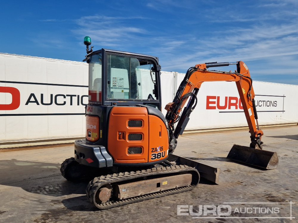 2014 Hitachi ZX38U-5A CLR - Mini excavator: picture 5 2014 Hitachi ZX38U-5A CLR - Mini excavator: picture 5