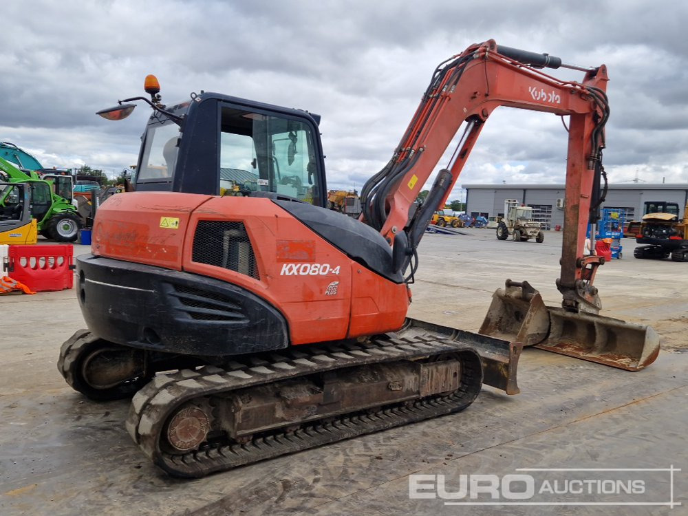 2014 Kubota KX080-4 - Mini excavator: picture 5 2014 Kubota KX080-4 - Mini excavator: picture 5