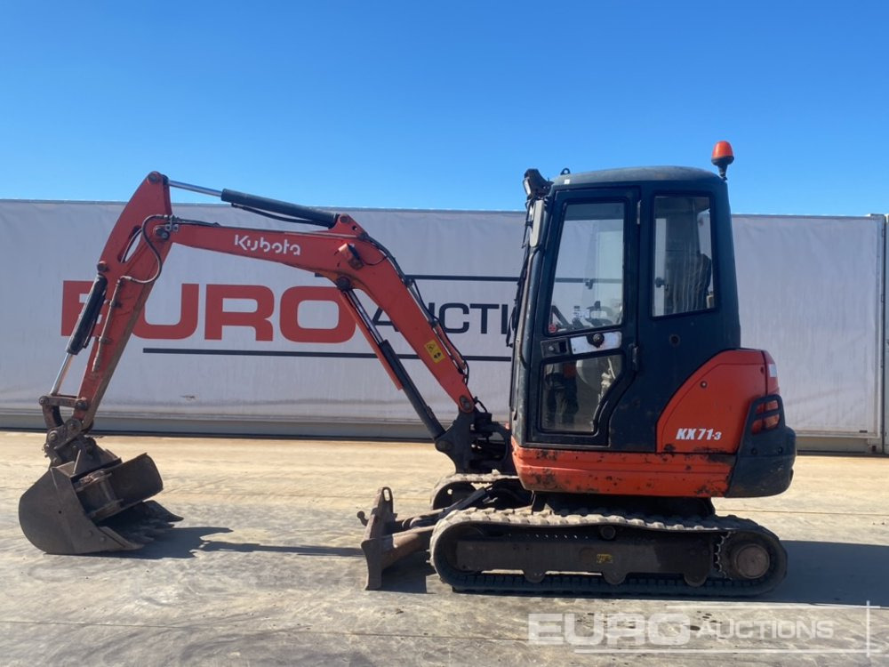 2014 Kubota KX71-3 - Mini excavator: picture 2 2014 Kubota KX71-3 - Mini excavator: picture 2
