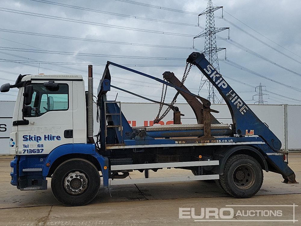 2014 MAN 18.250 - Skip loader truck: picture 2 2014 MAN 18.250 - Skip loader truck: picture 2
