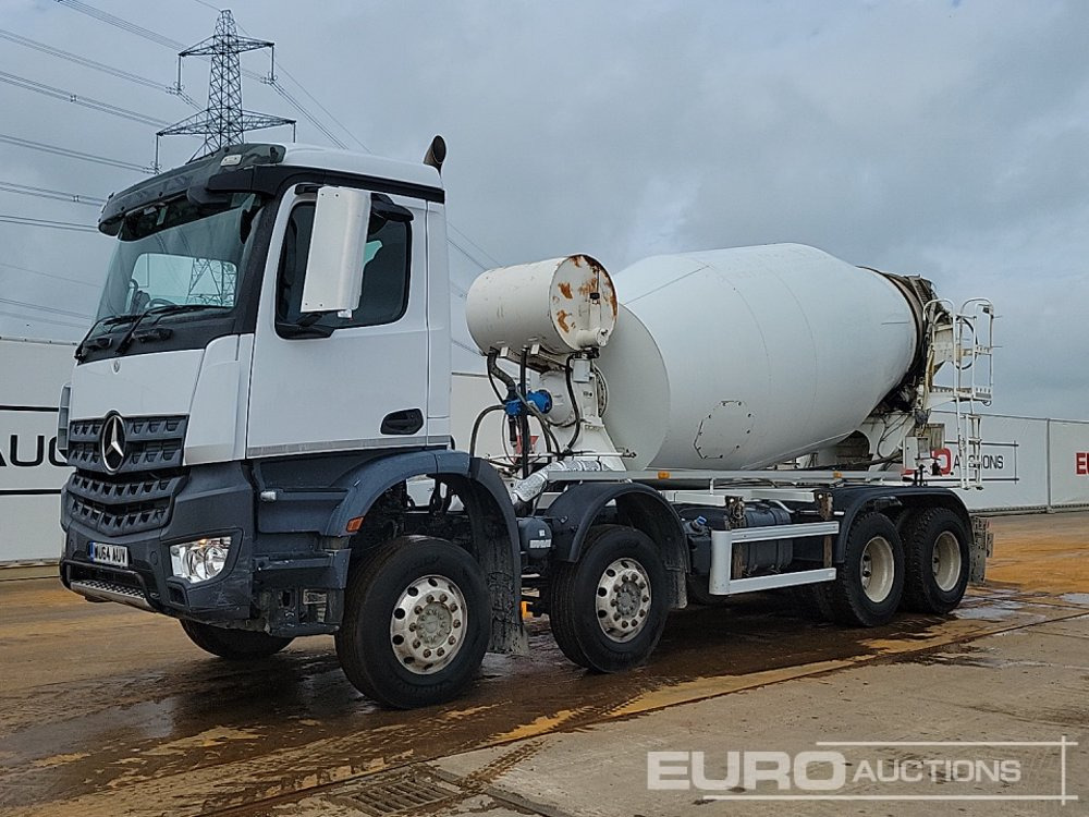 2014 Mercedes Benz Arocs - Concrete mixer truck: picture 1 2014 Mercedes Benz Arocs - Concrete mixer truck: picture 1
