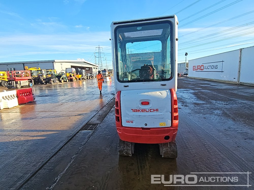 2014 Takeuchi TB216 - Mini excavator: picture 4 2014 Takeuchi TB216 - Mini excavator: picture 4