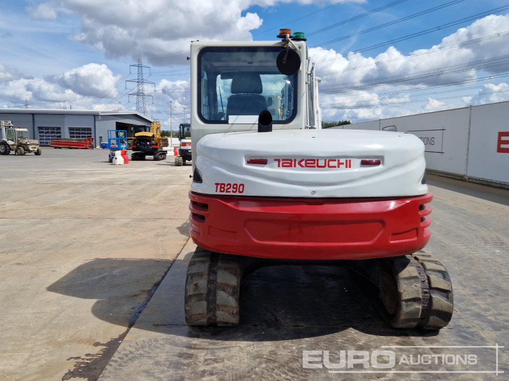 2014 Takeuchi TB290 - Mini excavator: picture 4 2014 Takeuchi TB290 - Mini excavator: picture 4