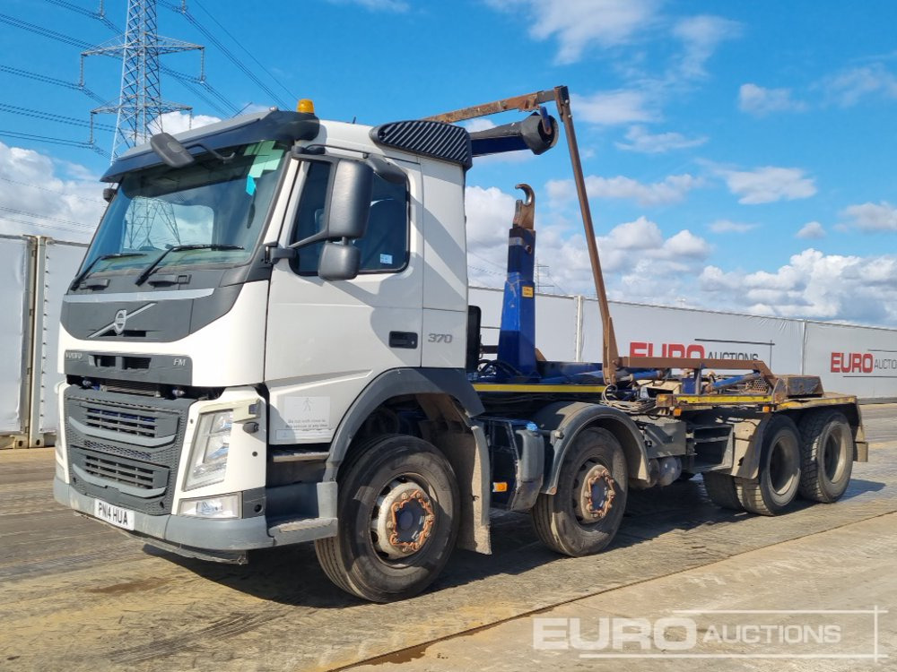 2014 Volvo FM370 - Hook lift truck: picture 1 2014 Volvo FM370 - Hook lift truck: picture 1
