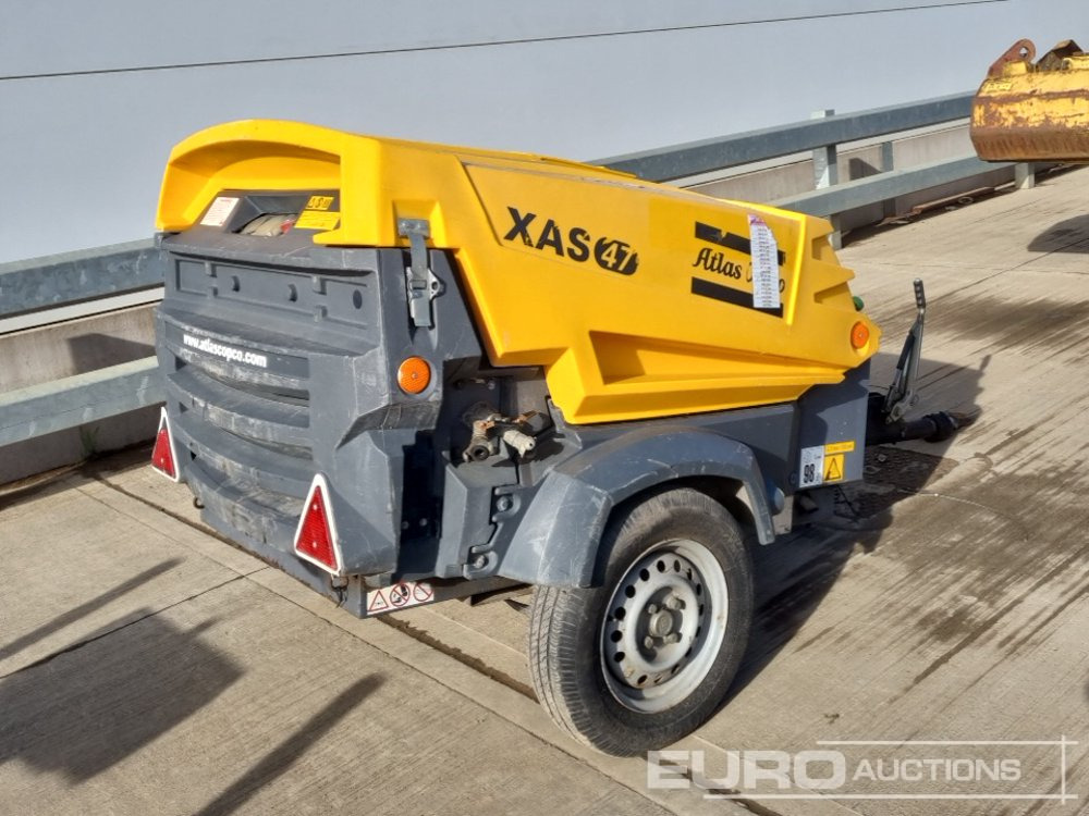 2015 Atlas Copco XAS47KD - Air compressor: picture 5 2015 Atlas Copco XAS47KD - Air compressor: picture 5