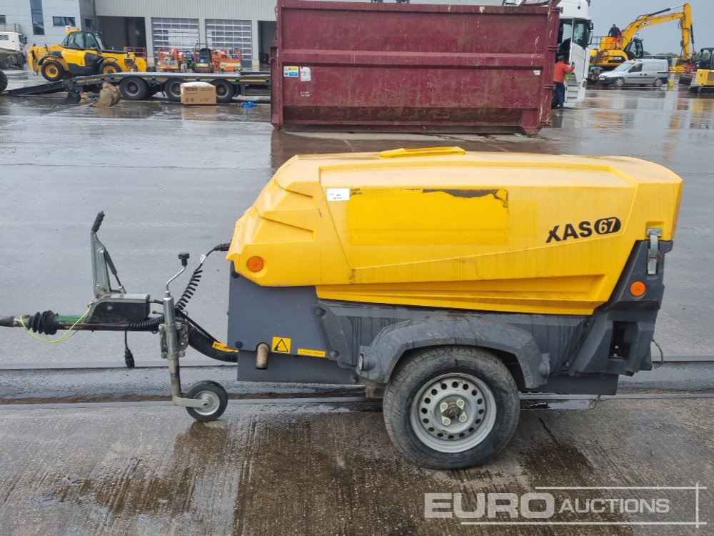 2015 Atlas Copco XAS67KD 130CFM - Air compressor: picture 2 2015 Atlas Copco XAS67KD 130CFM - Air compressor: picture 2
