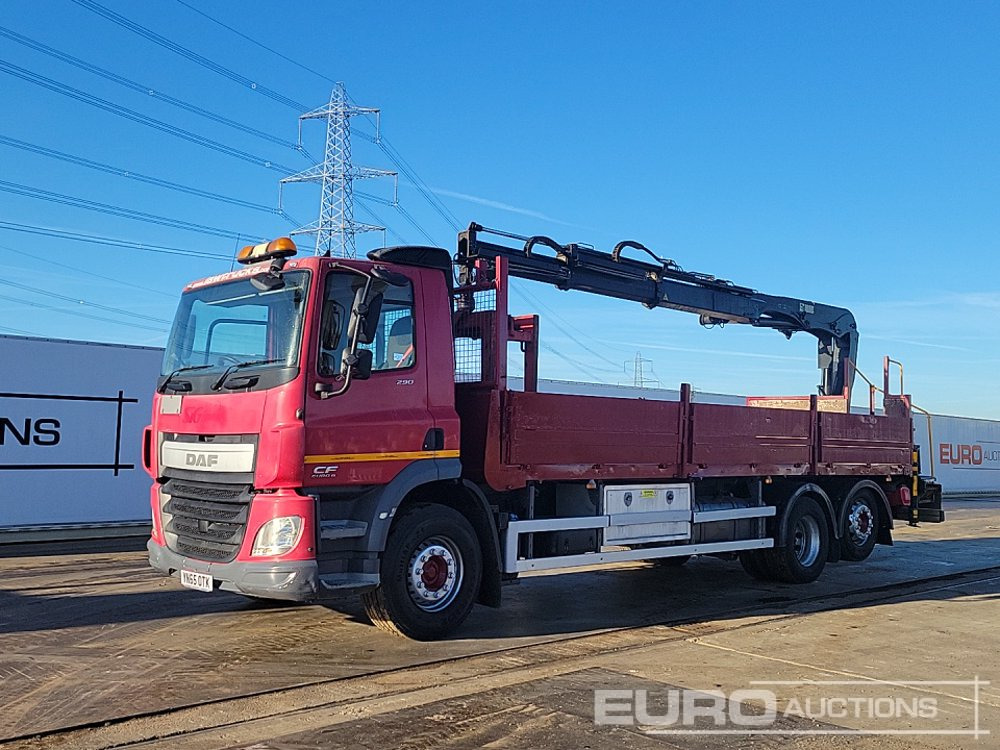 2015 DAF CF290 - Dropside/ Flatbed truck: picture 1 2015 DAF CF290 - Dropside/ Flatbed truck: picture 1