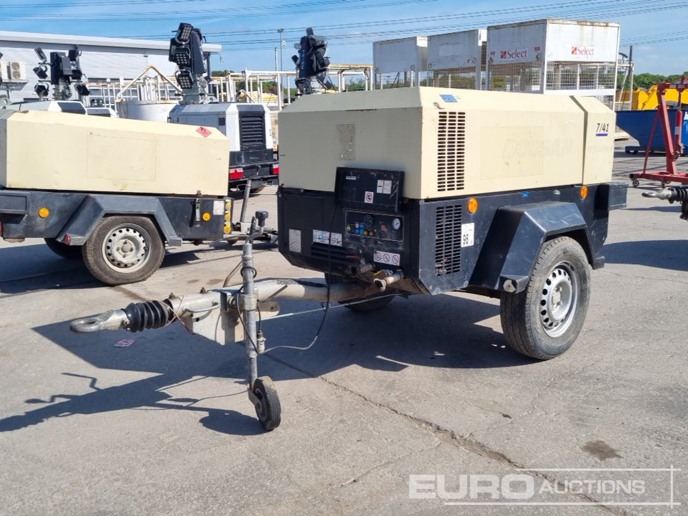 2015 Doosan 741 - Air compressor: picture 1 2015 Doosan 741 - Air compressor: picture 1