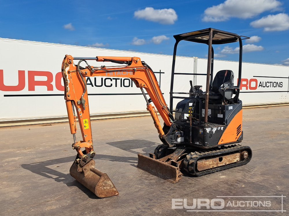 2015 Hitachi ZX17U-2 YLR - Mini excavator: picture 1 2015 Hitachi ZX17U-2 YLR - Mini excavator: picture 1