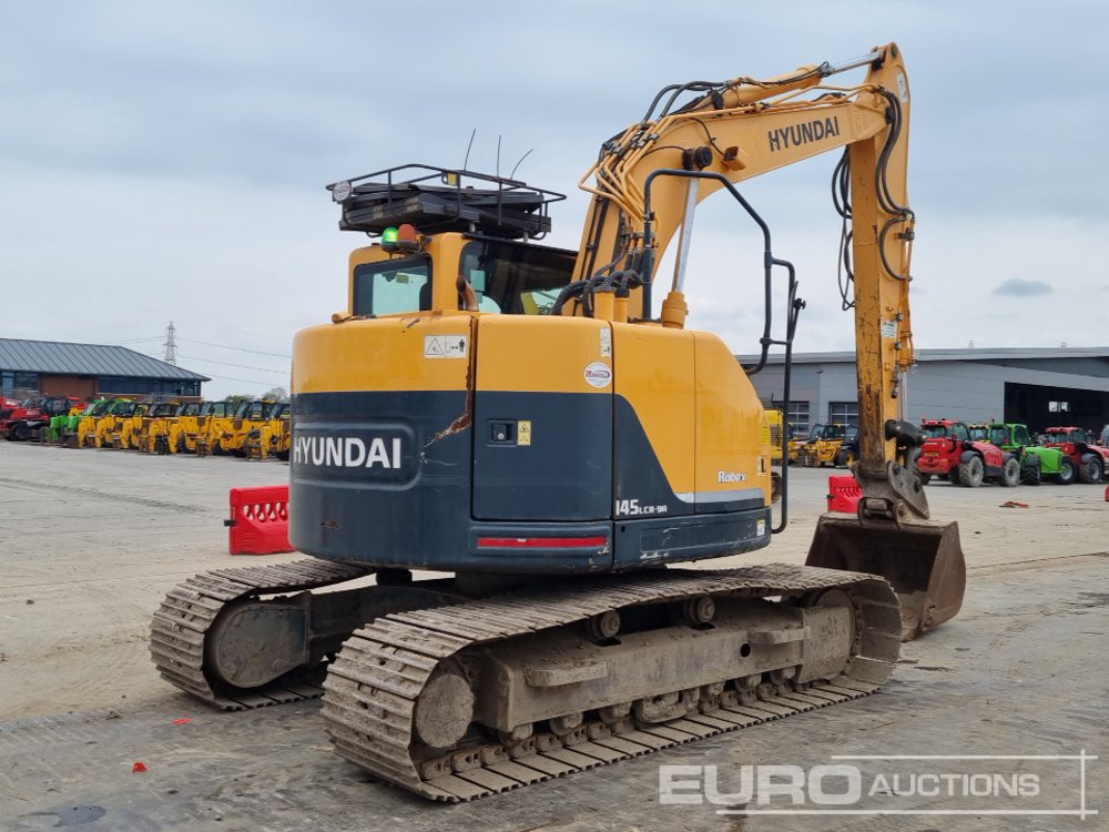 2015 Hyundai R145LCR-9A - Crawler excavator: picture 5 2015 Hyundai R145LCR-9A - Crawler excavator: picture 5