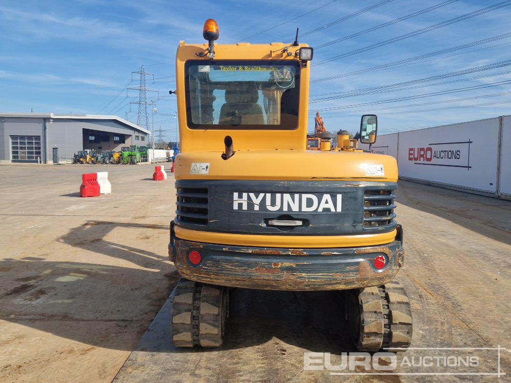 2015 Hyundai ROBEX 55-9A - Mini excavator: picture 4 2015 Hyundai ROBEX 55-9A - Mini excavator: picture 4