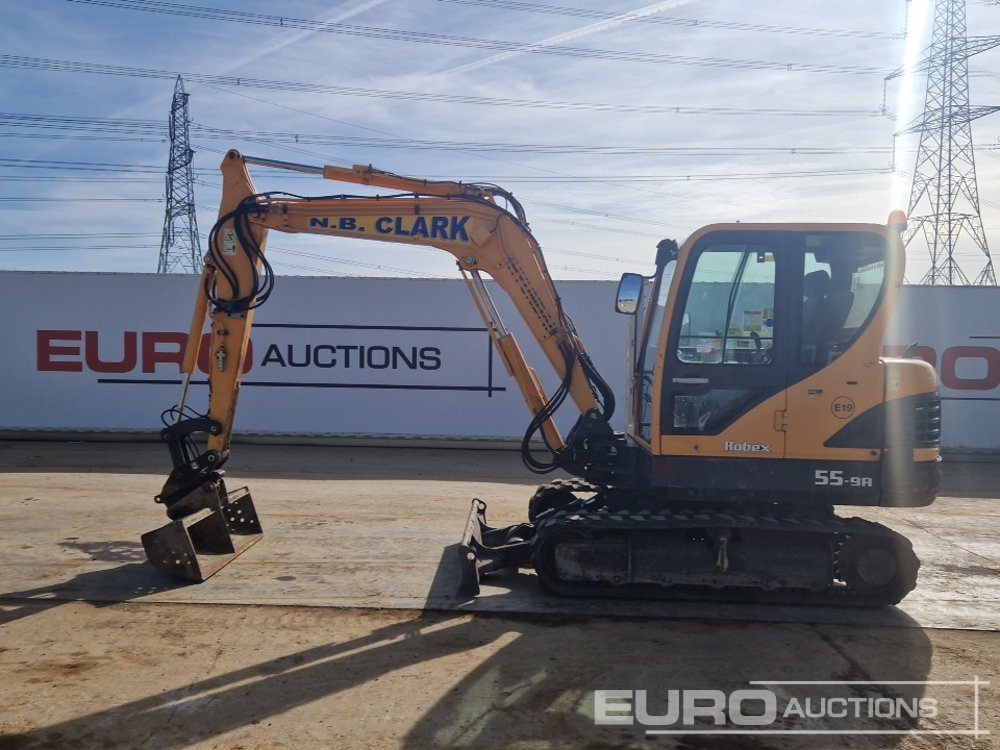 2015 Hyundai ROBEX 55-9A - Mini excavator: picture 2 2015 Hyundai ROBEX 55-9A - Mini excavator: picture 2