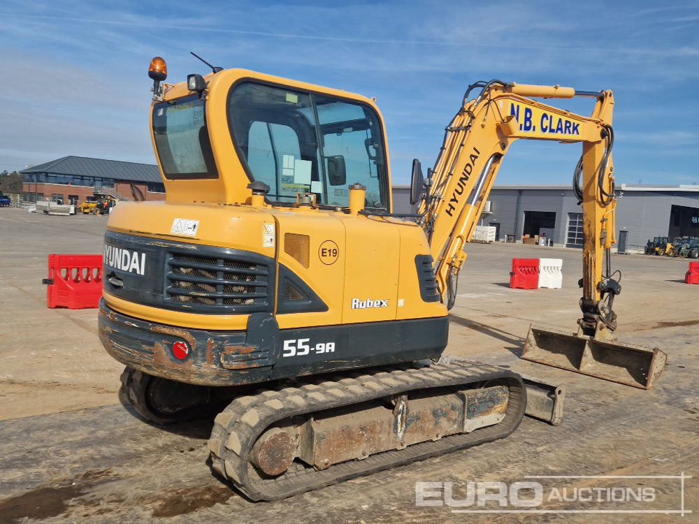 2015 Hyundai ROBEX 55-9A - Mini excavator: picture 5 2015 Hyundai ROBEX 55-9A - Mini excavator: picture 5