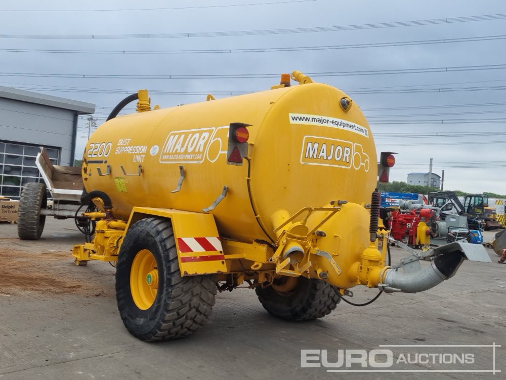 2015 Major PTO Driven Single Axle Sprung Draw Bar Dust Supression Unit - Farm trailer: picture 3 2015 Major PTO Driven Single Axle Sprung Draw Bar Dust Supression Unit - Farm trailer: picture 3