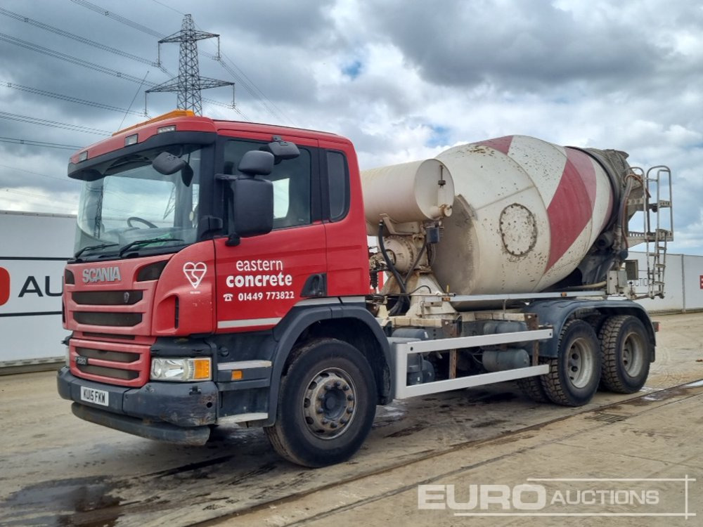 2015 Scania P320 - Concrete mixer truck: picture 1 2015 Scania P320 - Concrete mixer truck: picture 1