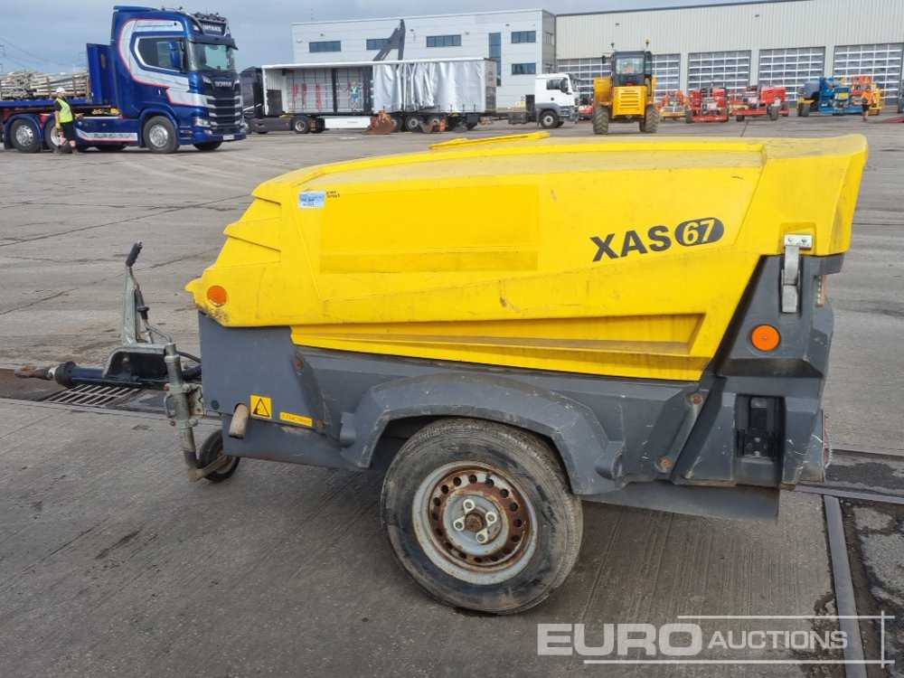 2016 Atlas Copco XAS67KD - Air compressor: picture 2 2016 Atlas Copco XAS67KD - Air compressor: picture 2
