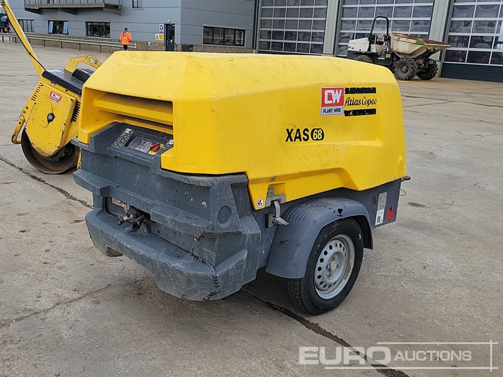 2016 Atlas Copco XAS68 - Air compressor: picture 5 2016 Atlas Copco XAS68 - Air compressor: picture 5
