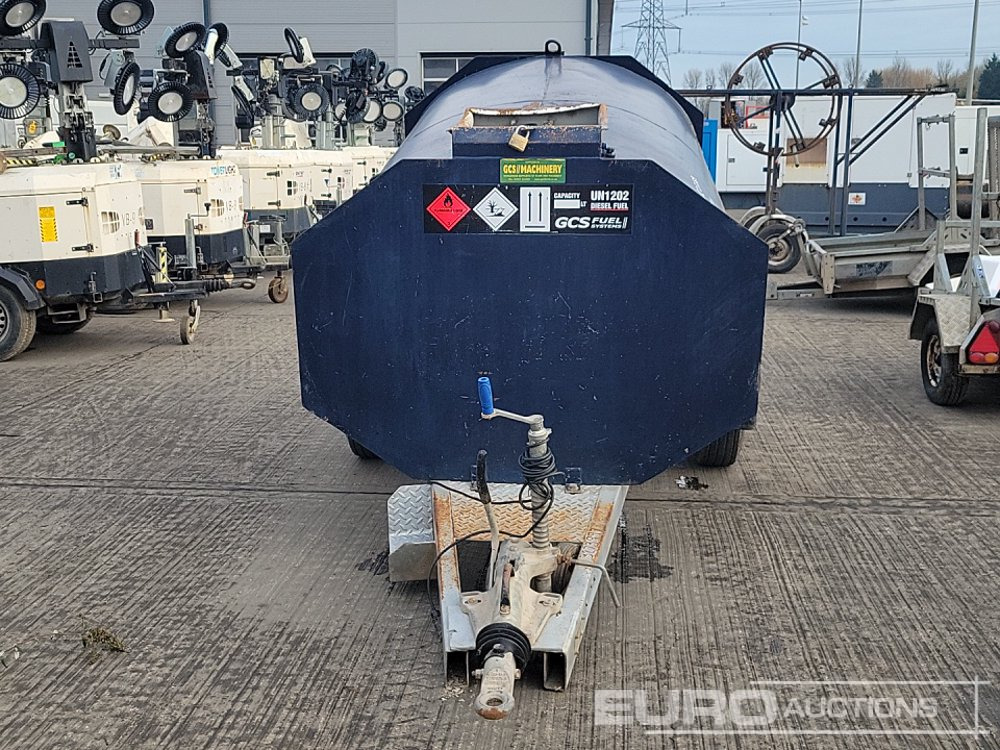 Storage tank 2016 Bowser Supply 2000 Litre Single Axle Bunded Fuel Bowser, Manual Pump: picture 8 Storage tank 2016 Bowser Supply 2000 Litre Single Axle Bunded Fuel Bowser, Manual Pump: picture 8