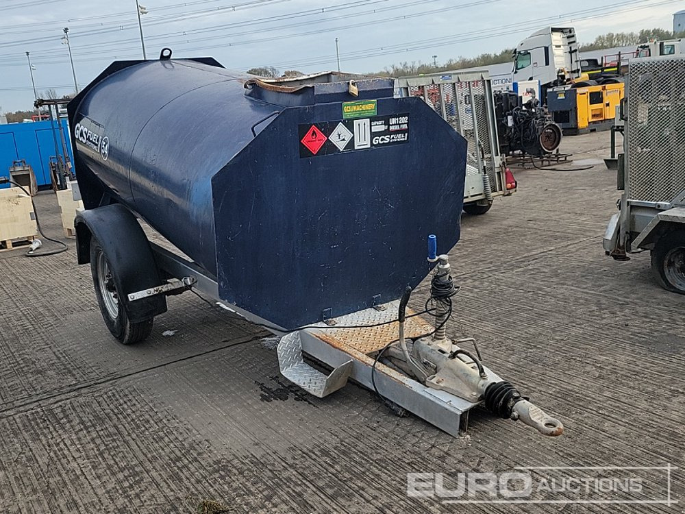 Storage tank 2016 Bowser Supply 2000 Litre Single Axle Bunded Fuel Bowser, Manual Pump: picture 7 Storage tank 2016 Bowser Supply 2000 Litre Single Axle Bunded Fuel Bowser, Manual Pump: picture 7