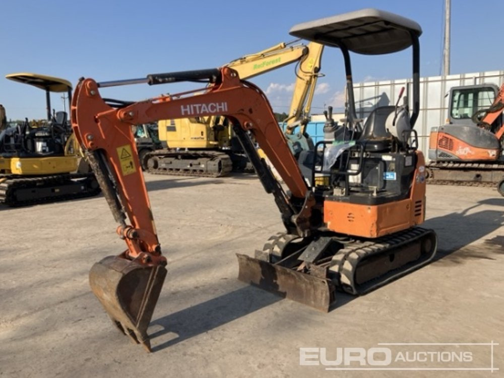 2016 Hitachi ZX17U-5A - Mini excavator: picture 1 2016 Hitachi ZX17U-5A - Mini excavator: picture 1