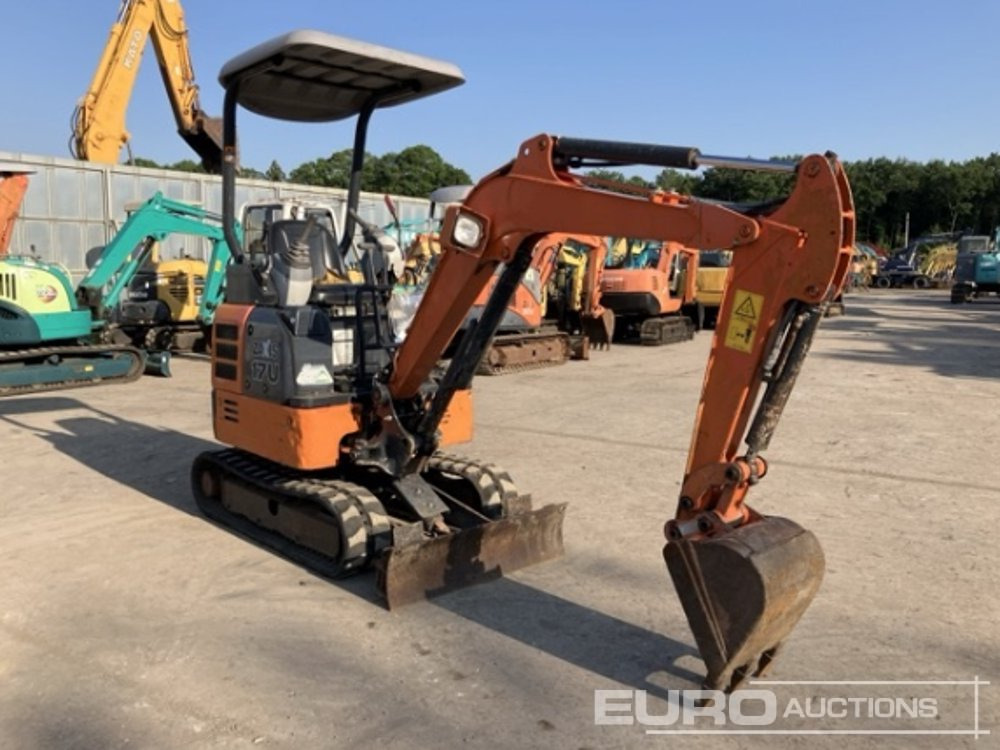 2016 Hitachi ZX17U-5A - Mini excavator: picture 2 2016 Hitachi ZX17U-5A - Mini excavator: picture 2