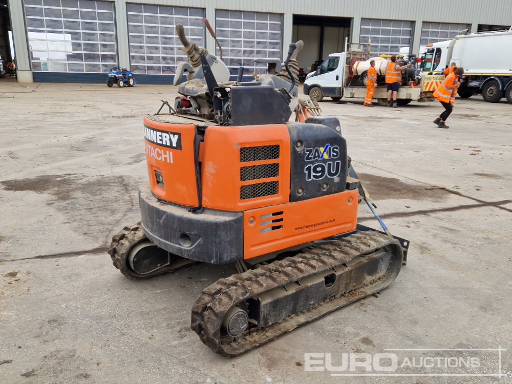 2016 Hitachi ZX19U-5A YR - Mini excavator: picture 5 2016 Hitachi ZX19U-5A YR - Mini excavator: picture 5