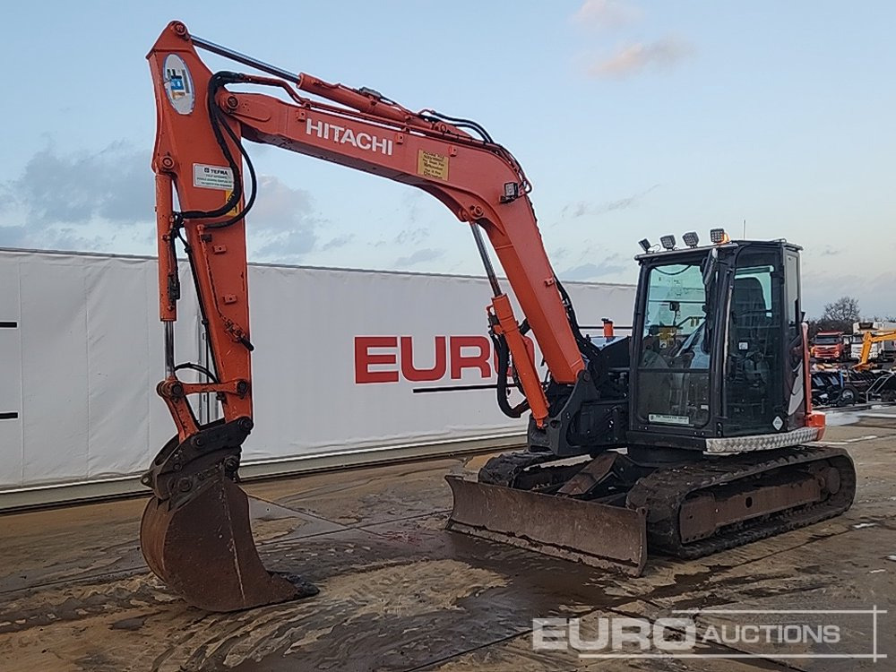 2016 Hitachi ZX85USB-5A - Mini excavator: picture 1 2016 Hitachi ZX85USB-5A - Mini excavator: picture 1