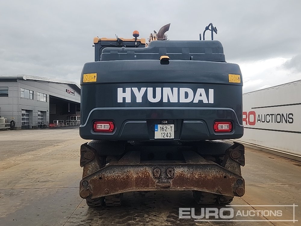 2016 Hyundai HW140 - Wheel excavator: picture 4 2016 Hyundai HW140 - Wheel excavator: picture 4
