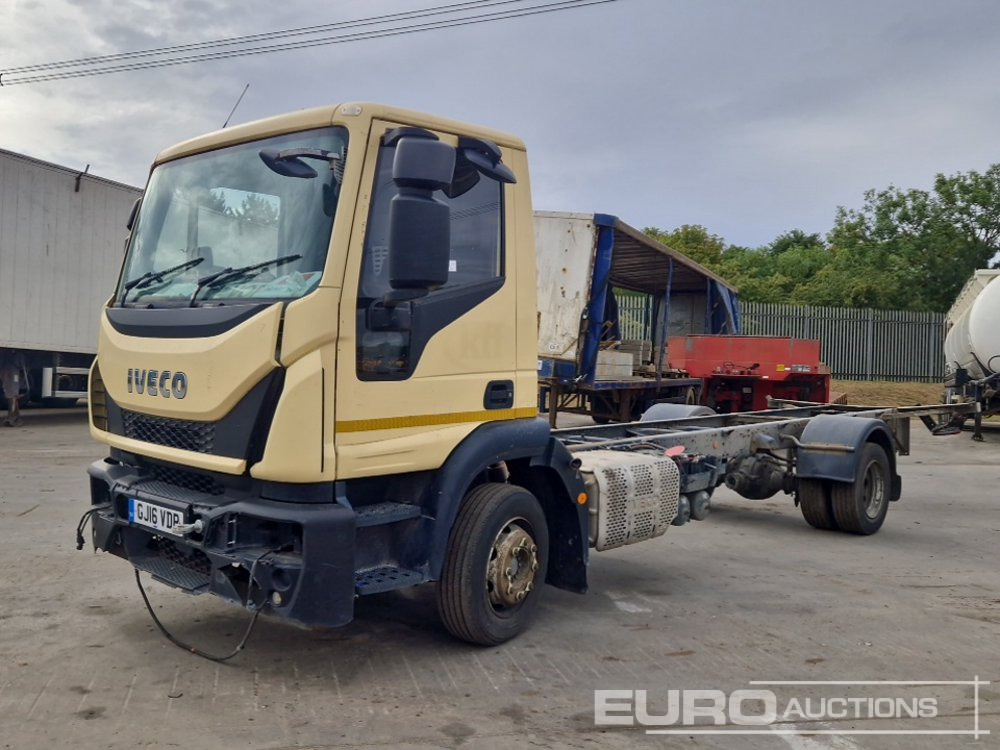 2016 Iveco 4x2 Chassis Cab, Automatic Gearbox (Non Runner, Parts Missing) - Cab chassis truck: picture 1 2016 Iveco 4x2 Chassis Cab, Automatic Gearbox (Non Runner, Parts Missing) - Cab chassis truck: picture 1