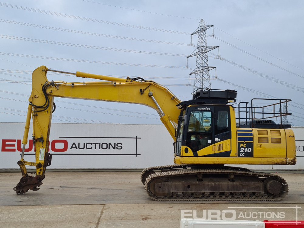 2016 Komatsu PC210LC-10 - Crawler excavator: picture 2 2016 Komatsu PC210LC-10 - Crawler excavator: picture 2