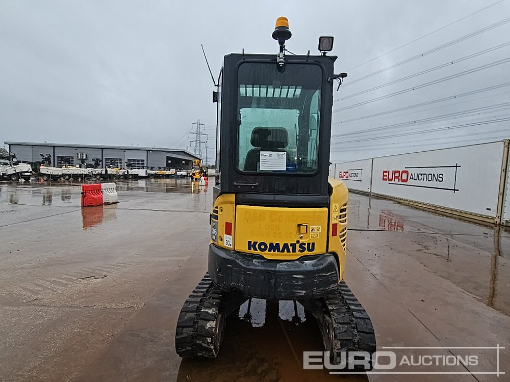 2016 Komatsu PC26MR-3 - Mini excavator: picture 4 2016 Komatsu PC26MR-3 - Mini excavator: picture 4