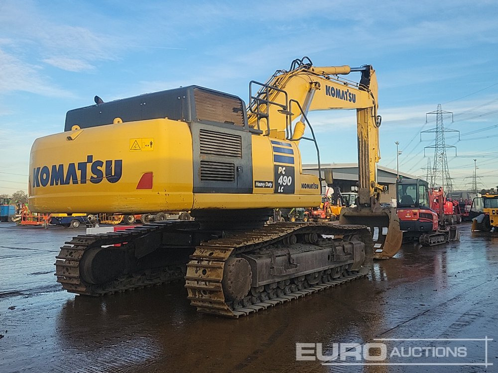 2016 Komatsu PC490LC-10 - Crawler excavator: picture 5 2016 Komatsu PC490LC-10 - Crawler excavator: picture 5
