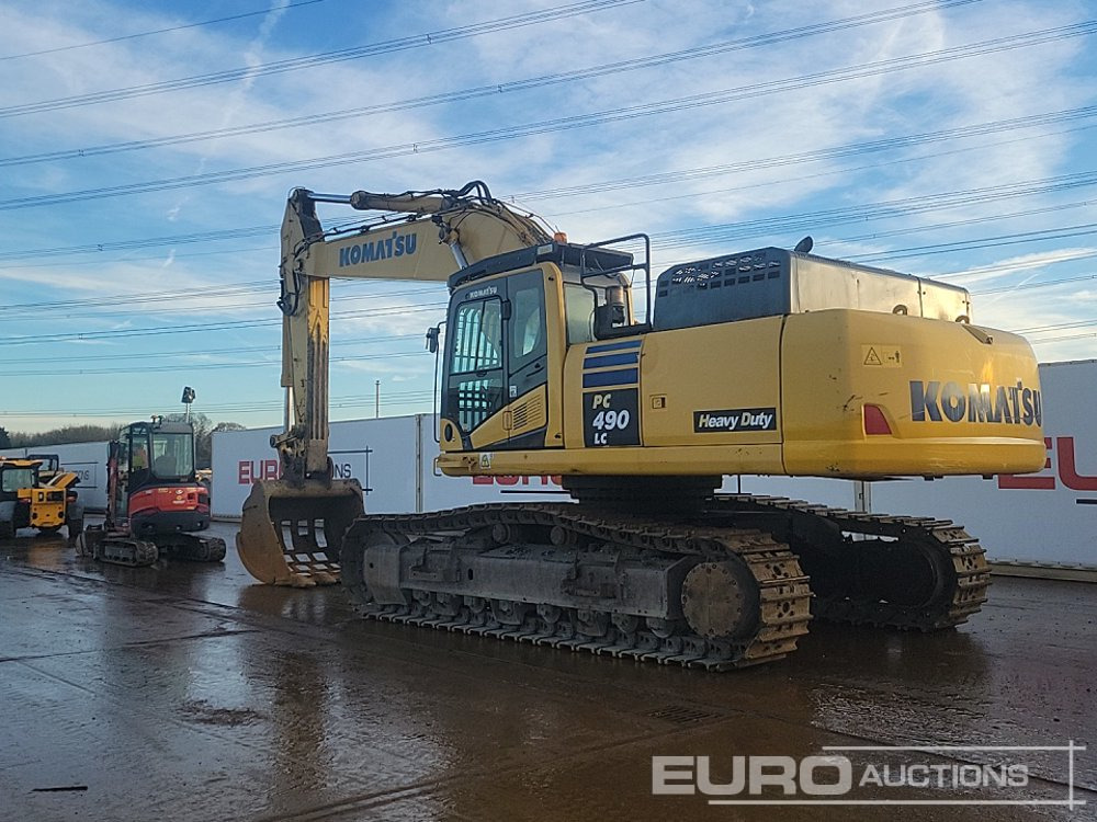 2016 Komatsu PC490LC-10 - Crawler excavator: picture 3 2016 Komatsu PC490LC-10 - Crawler excavator: picture 3