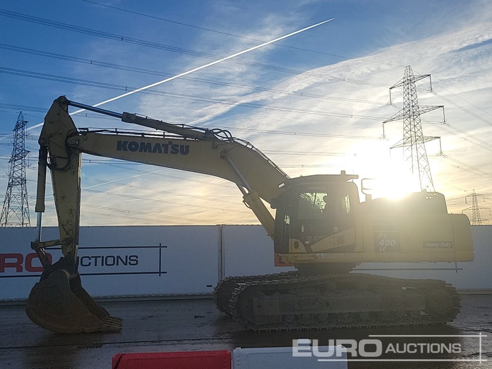 2016 Komatsu PC490LC-10 - Crawler excavator: picture 2 2016 Komatsu PC490LC-10 - Crawler excavator: picture 2