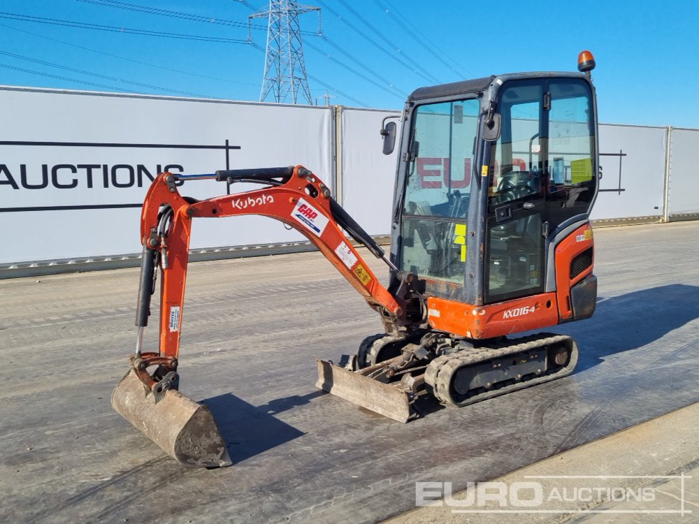 2016 Kubota KX016-4 - Mini excavator: picture 1 2016 Kubota KX016-4 - Mini excavator: picture 1